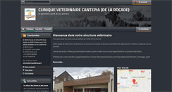 Desktop Screenshot of cliniquedelarocade.com